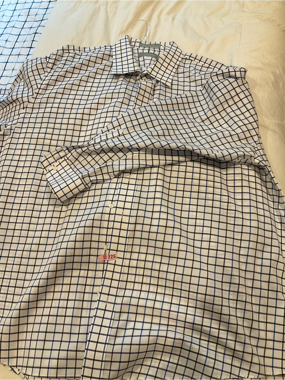 Nordstrom Plaid Button Down - Size 18.5 x 35
